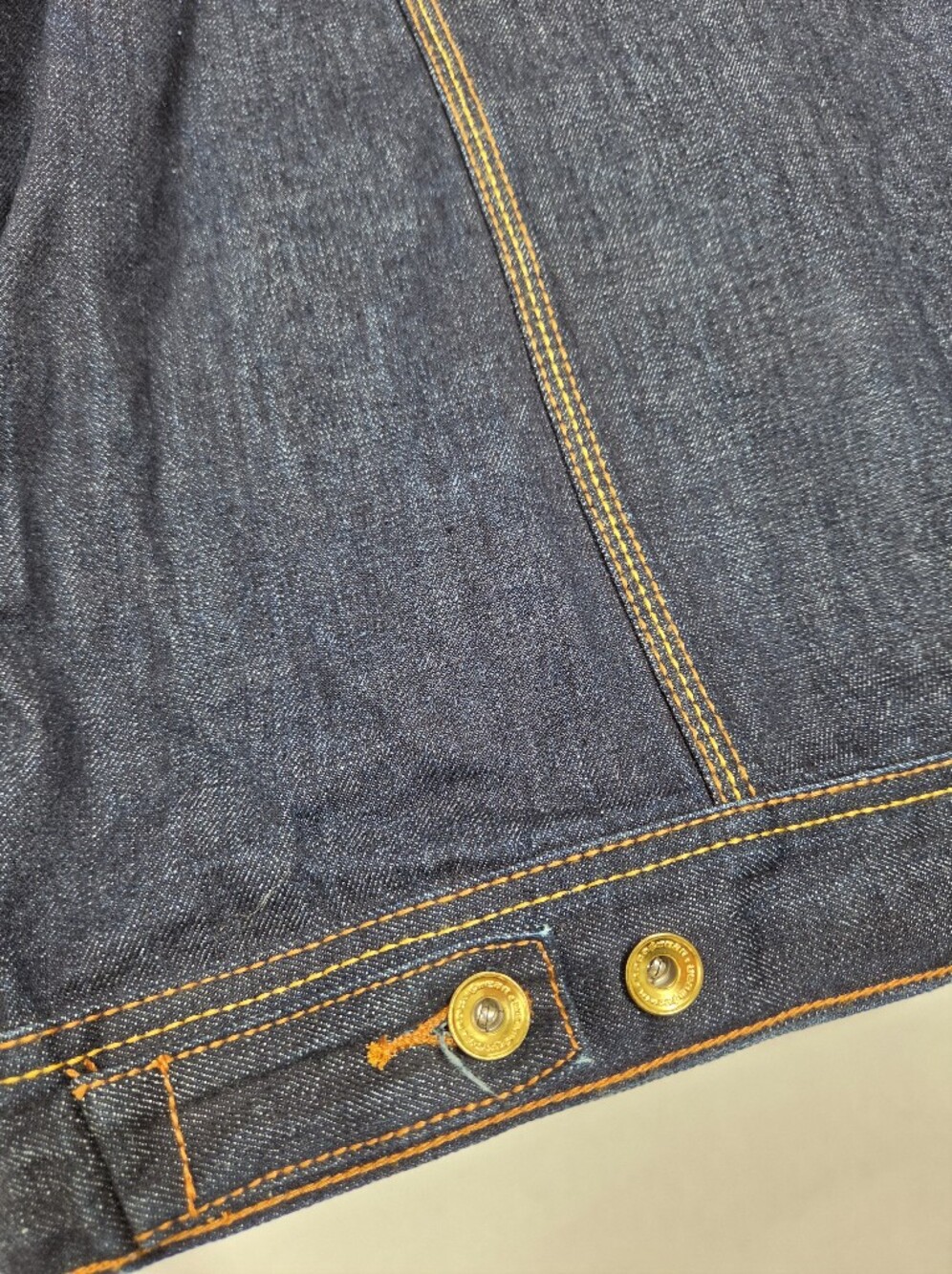 Vintage Rocawear embroidered dark blue denim jacket y2k streetwear size 2XL - Picture 8 of 8